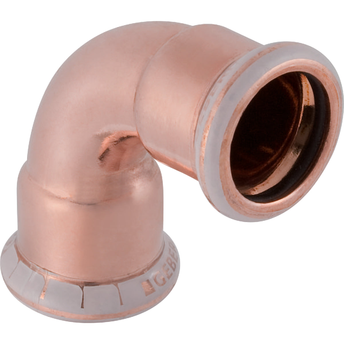 12 mm Bøjning CU 90° muffe/muffe Mapress
