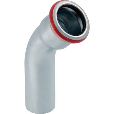 28 mm Bøjning FZ 45° muffe/nippel Mapress