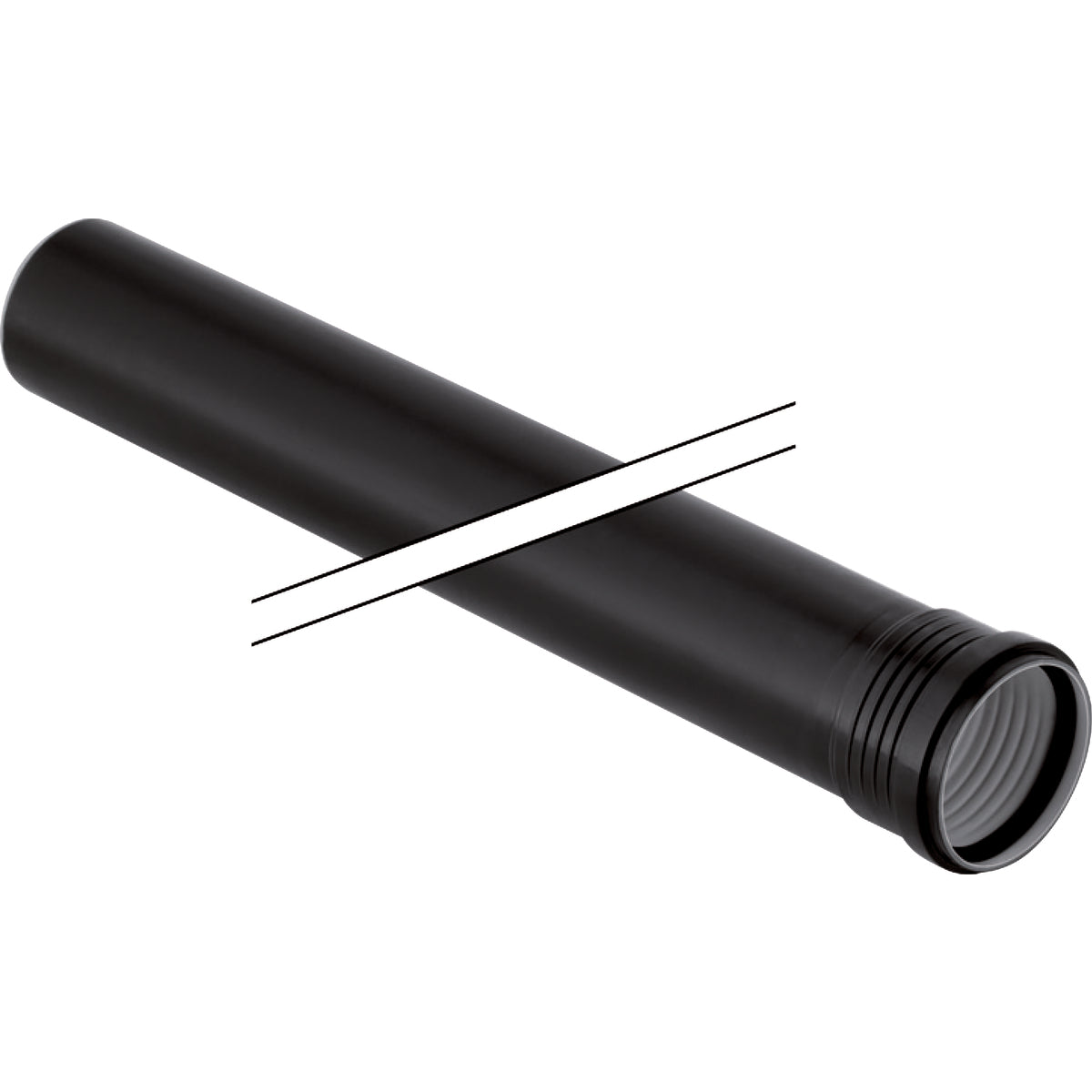Geberit Silent PP rør Ø160 x 1000 mm, 1 muffe