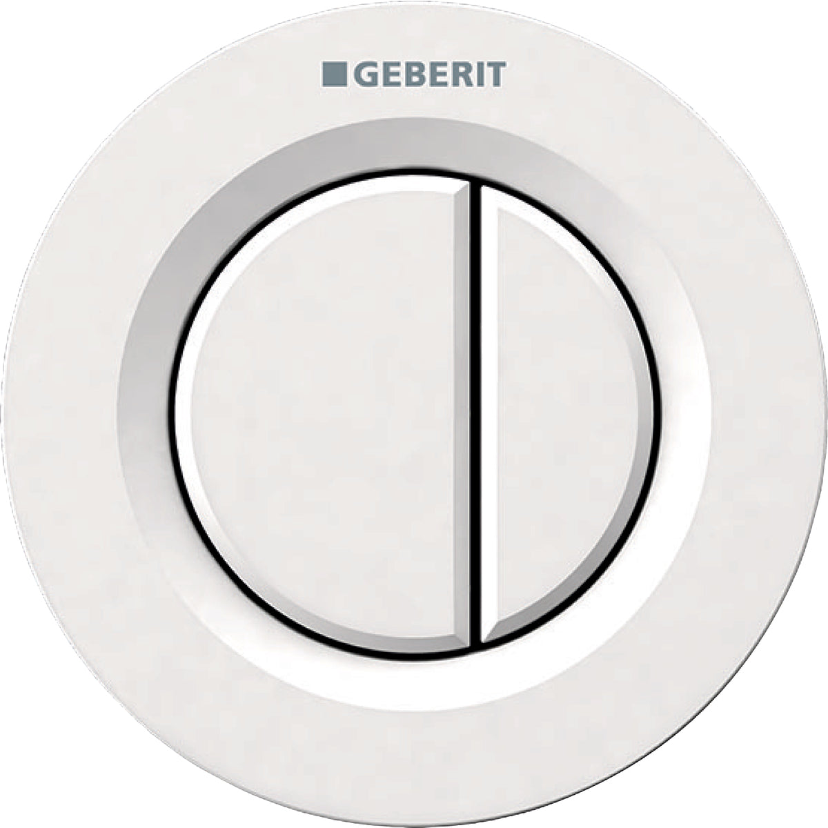 Omega Remote 01 dob mur hvid, Passer kun til Omega cisterner