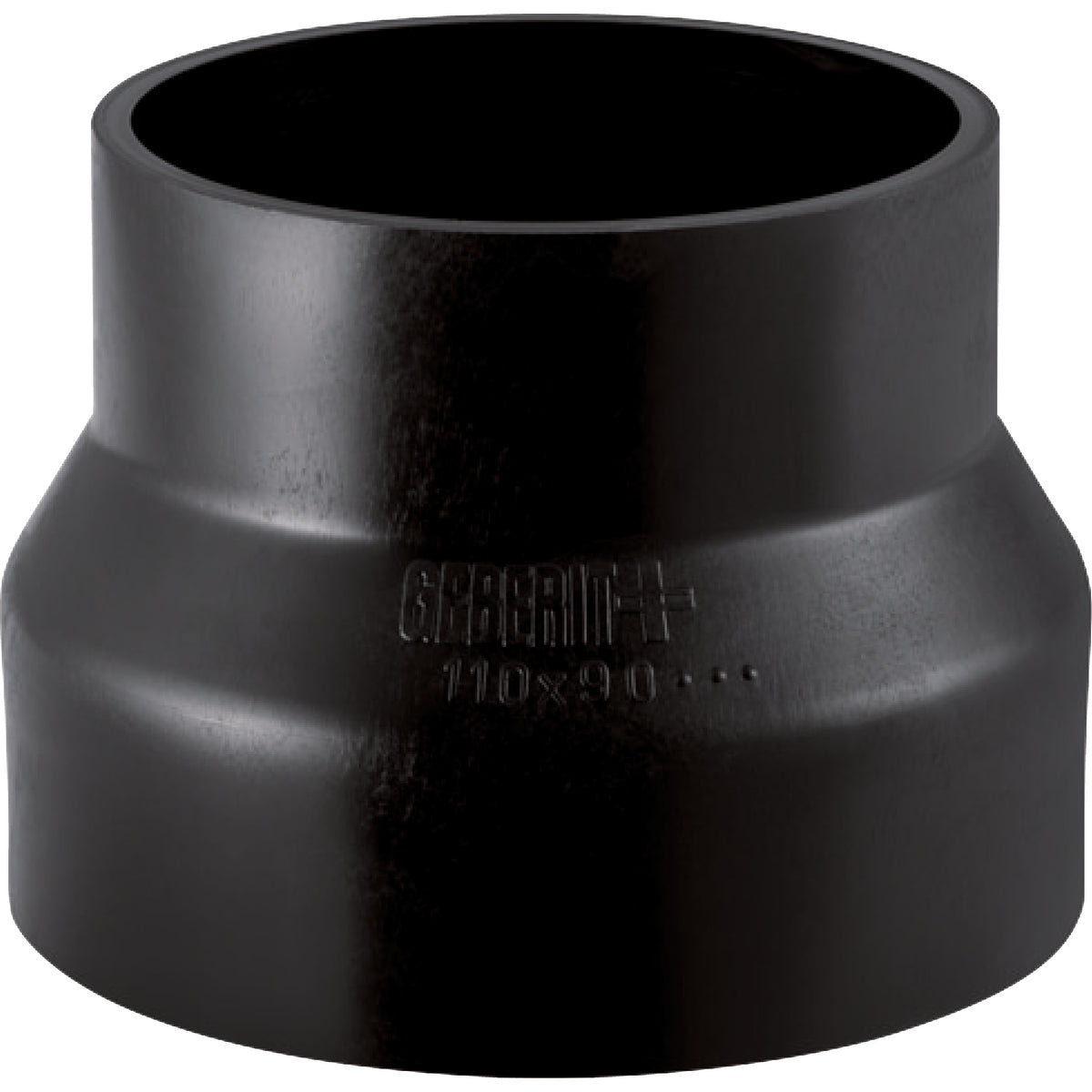 50 x 40 mm Reduktion centrisk sort PEH Geberit