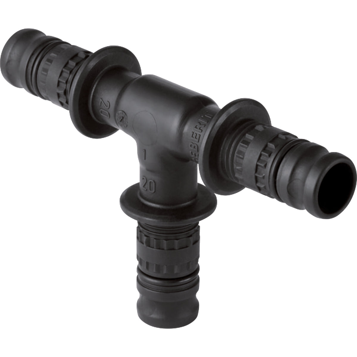 32 mm Pres T-stykke PVDF Mepla