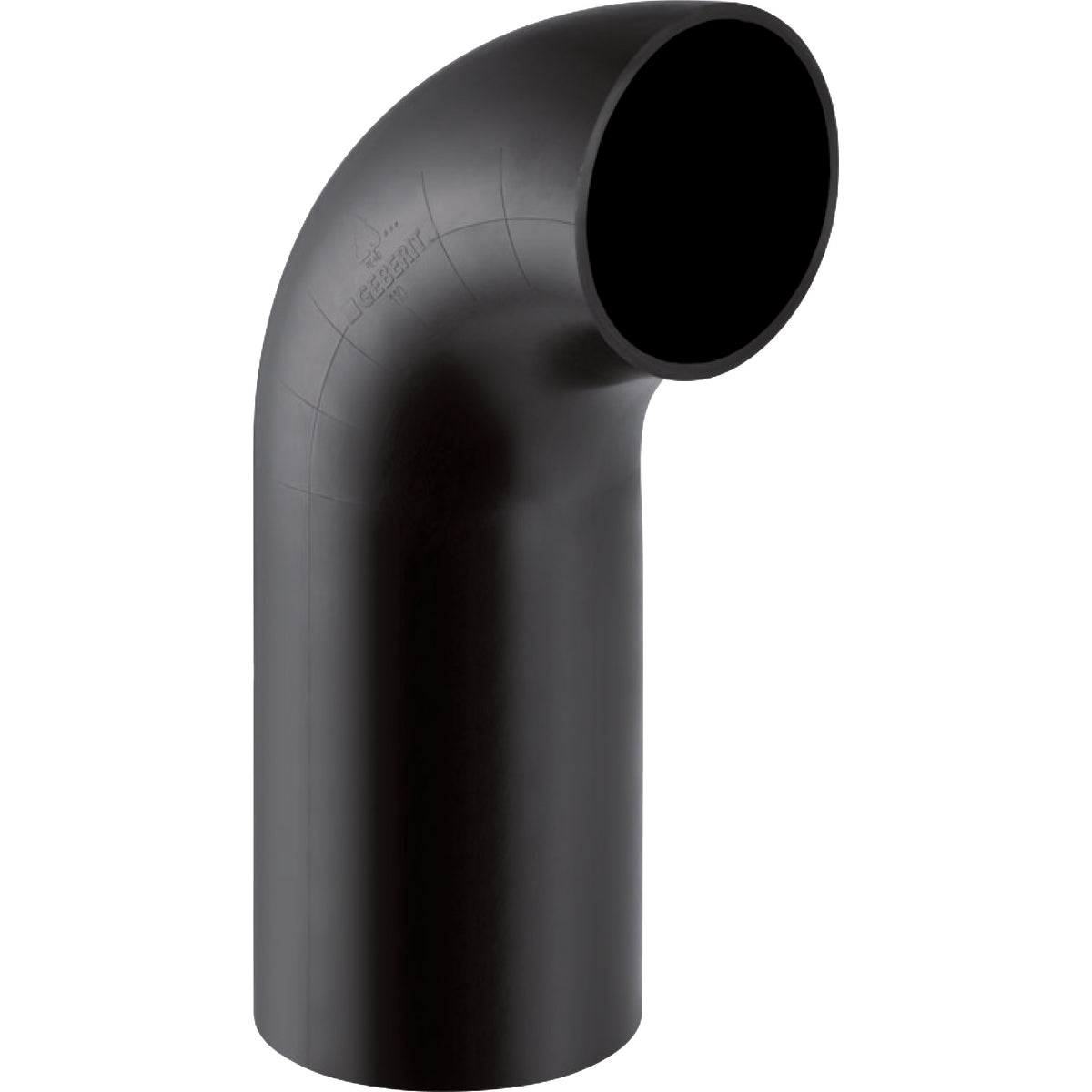 63 mm x 90° Bøjning sort PEH Geberit