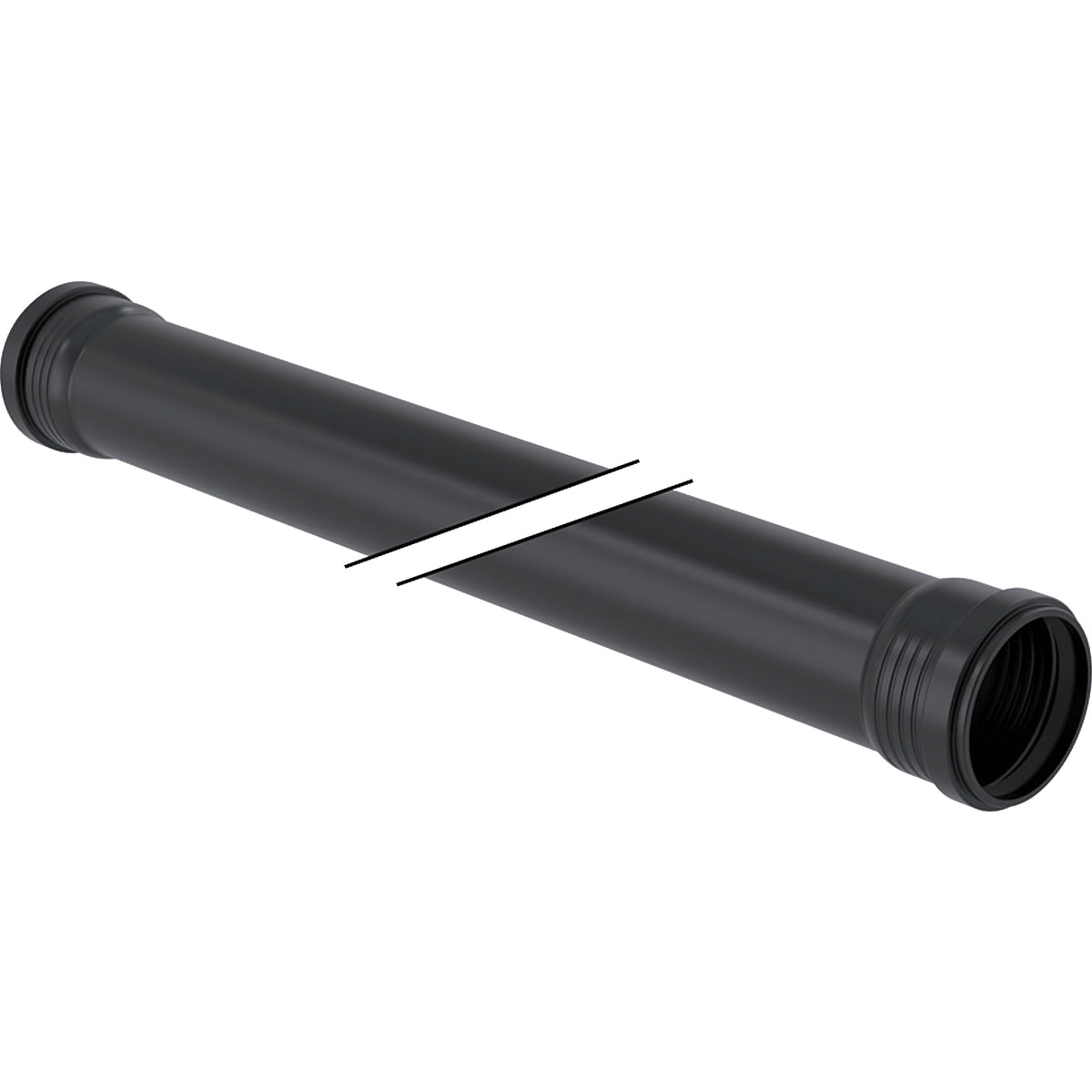 Silent-Pro rør 2 muf 75X3000MM