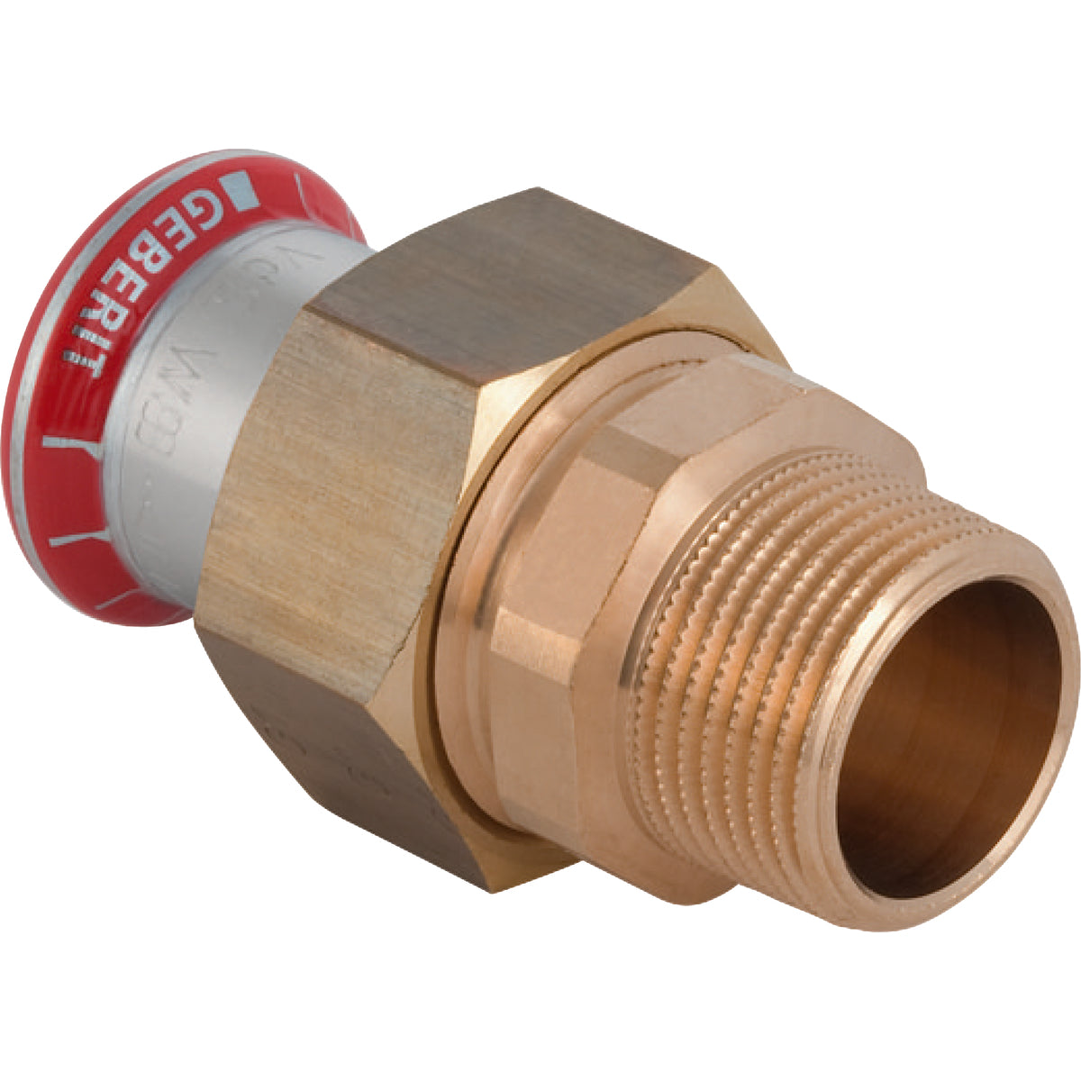 Geberit Mapress FZ Union 28mm x 1", muffe/nippel