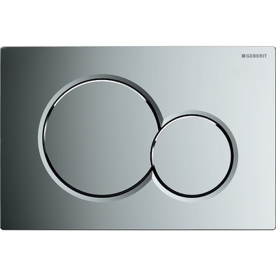Geberit Sigma 01 betjeningsplade i krom