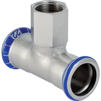 54 x 2" x 54mm tee muf/muf/muf Mapress RF