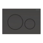 Geberit Sigma 20 betjeningsplade i sort/mat sort