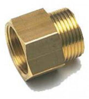 SPIDSMUFFE 1/2 X 3/8'' MESSING
