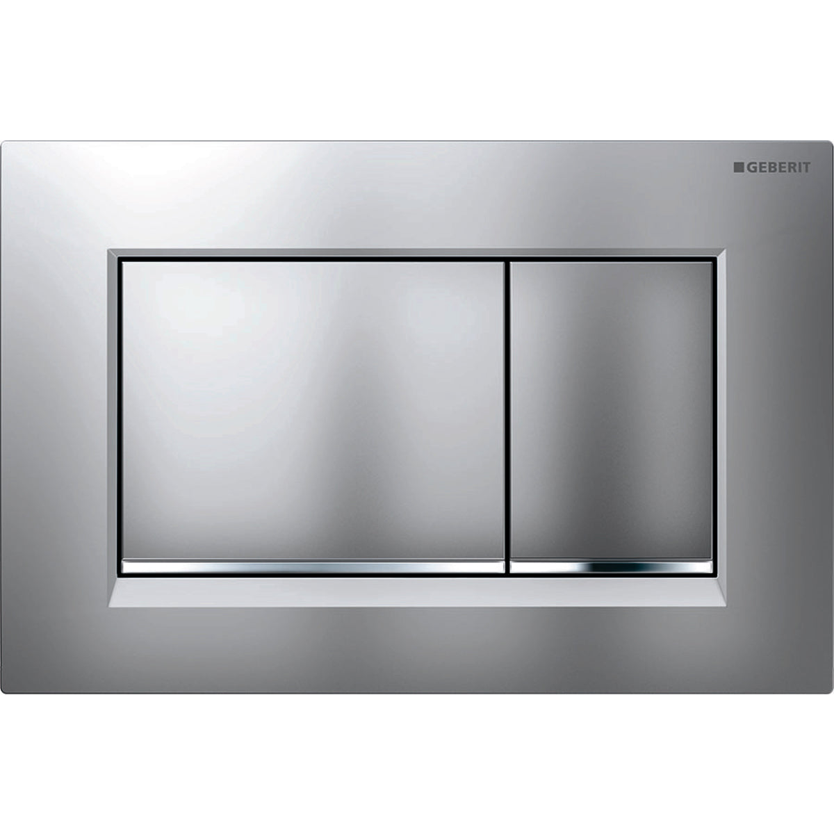 Geberit Sigma 20(Ex.30) betjeningsplade i mat krom/krom