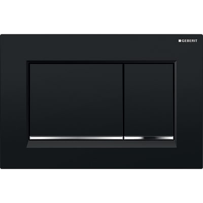 Geberit Sigma 20(Ex.30) betjeningsplade i sort/krom