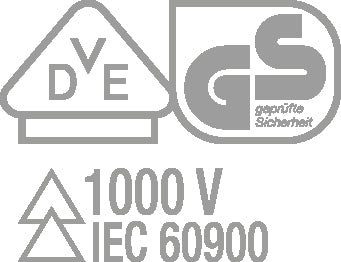 Wiha bithåndtag SlimVario 1000 V, med 6 bits