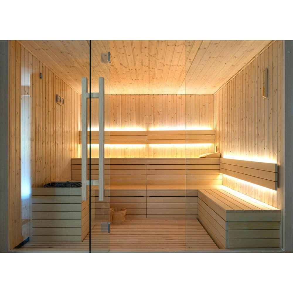 LEDlife RGBW Sauna LED strip - 5M, 14W pr. meter, IP68, 24V, 70W/m, 5000lm/m, RA80, Vandtæt