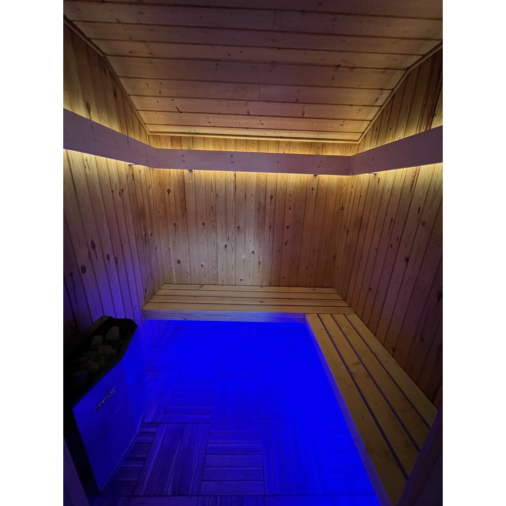 LEDlife RGBW Sauna LED strip - 5M, 14W pr. meter, IP68, 24V, 70W/m, 5000lm/m, RA80, Vandtæt