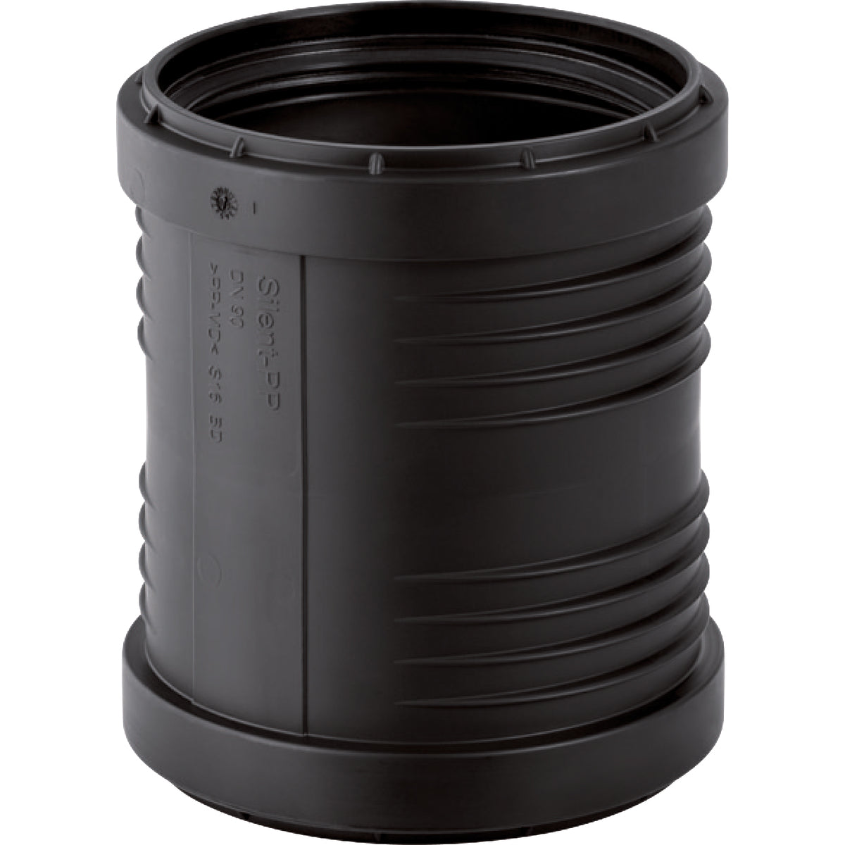 50 mm Dobbeltmuffe Silent PP Geberit