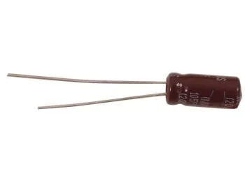 47uF / 63V Lodret elektrolyt, Ø8x13mm (105°C)