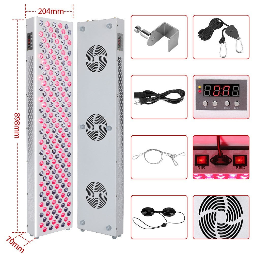 Vitality PRO 1000 Infrarød Lysterapi - 300W panel i hvid farve, 230V input