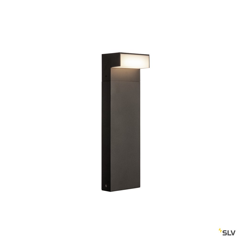 L-LINE OUT 50 bedlampe, 7W, 3000/4000K, IP65, antracit