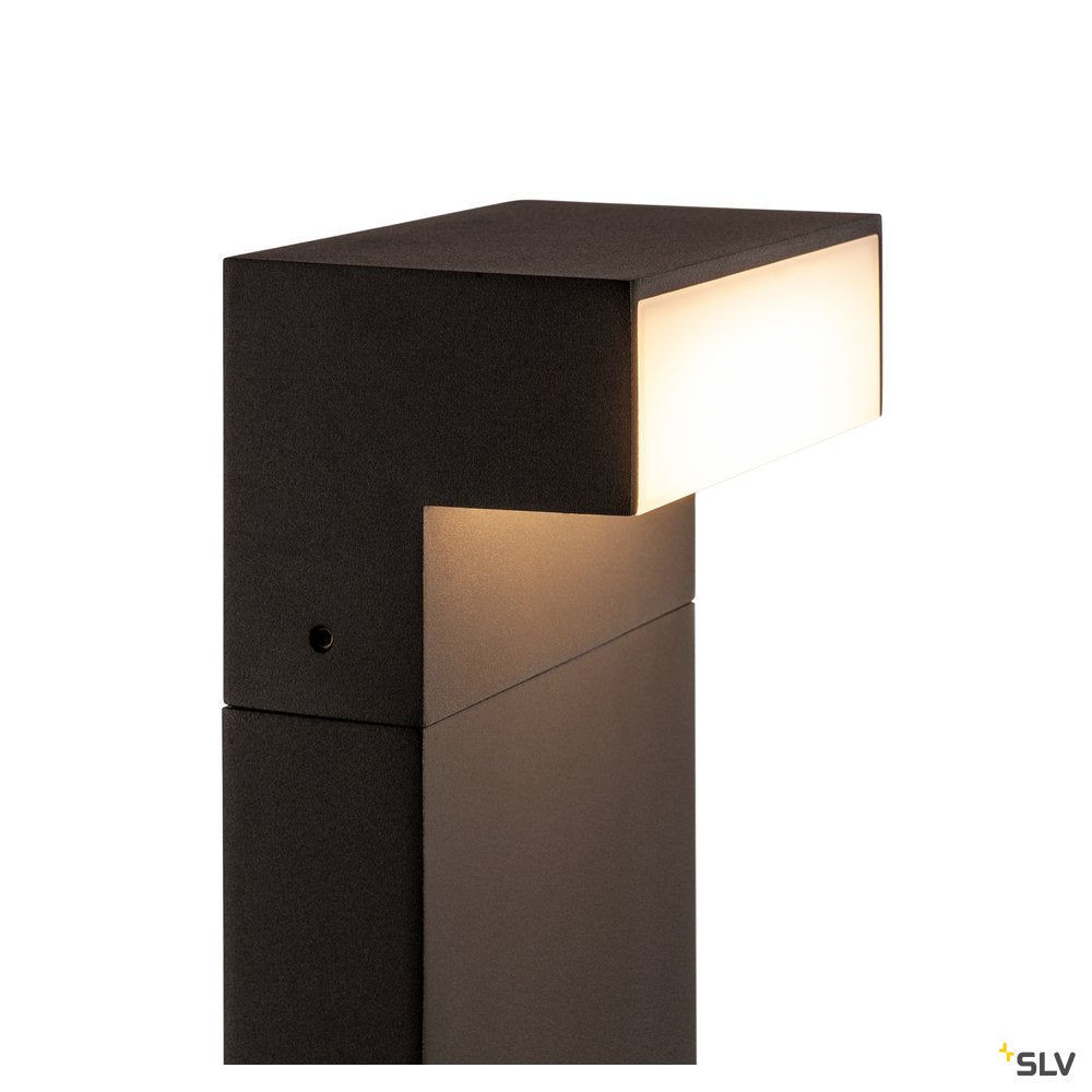 L-LINE OUT 50 bedlampe, 7W, 3000/4000K, IP65, antracit