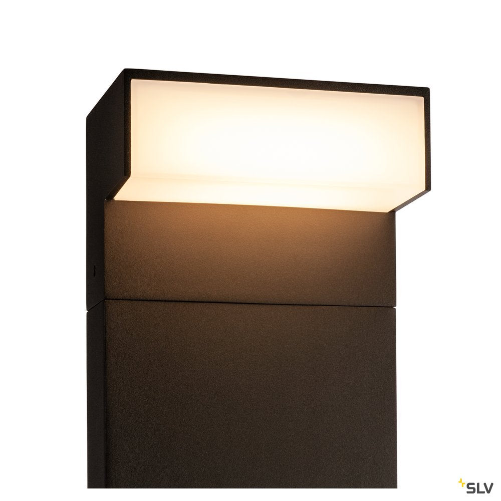L-LINE OUT 50 bedlampe, 7W, 3000/4000K, IP65, antracit