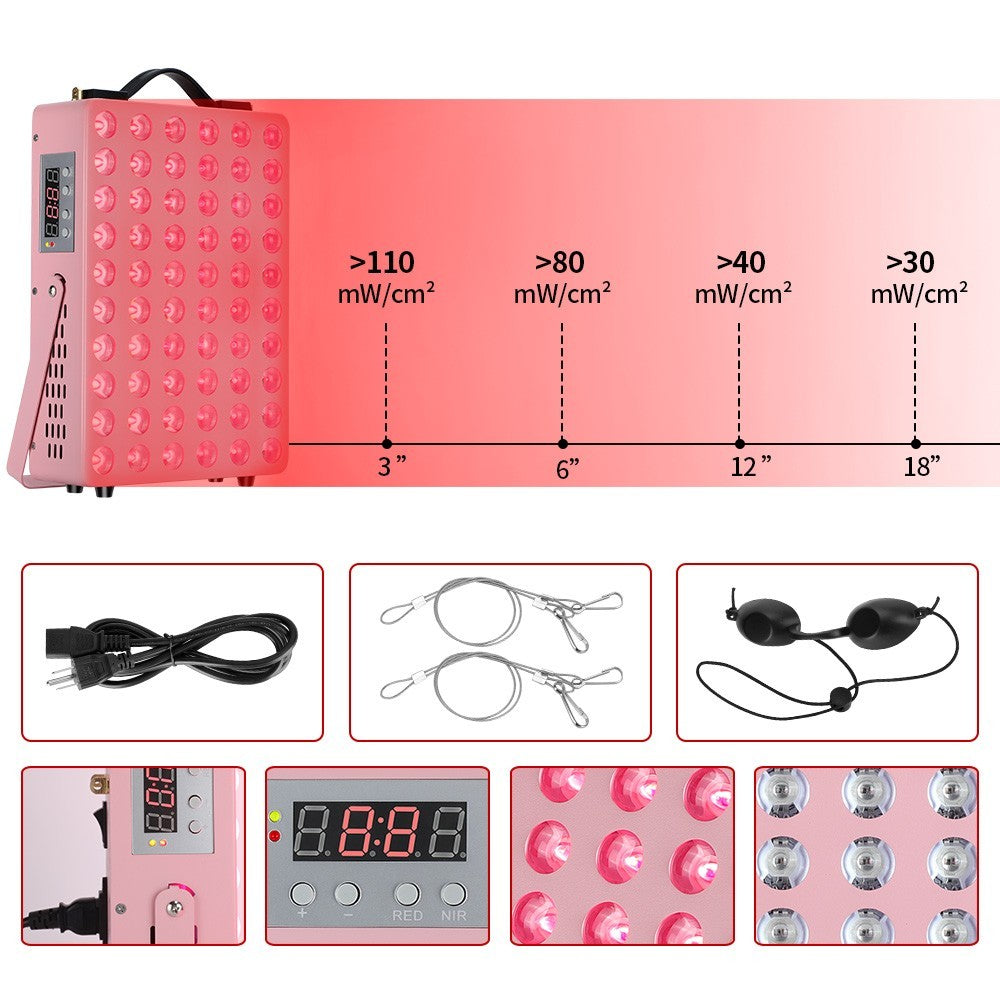 Vitality DESK 300 Infrarød Lysterapi - 50W, bordmodel, hvid - Effekt: 50W, Input: 230V