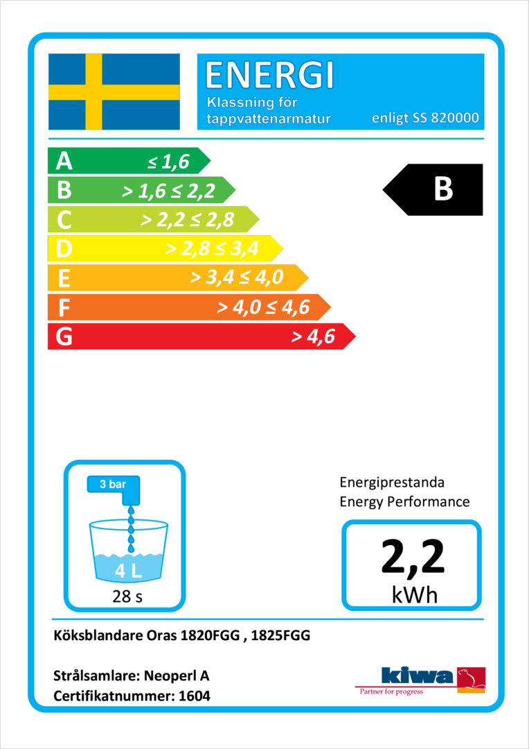 Oras Vega køkkenarmatur