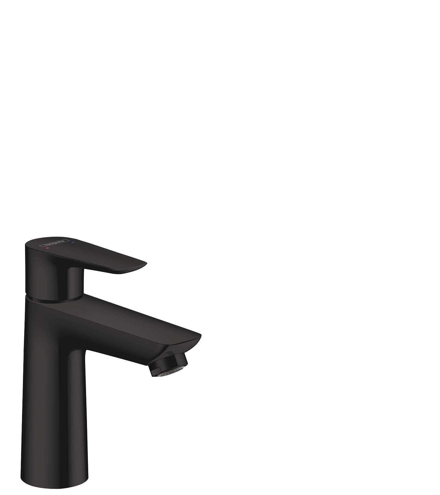 Hansgrohe Talis E 110 håndvaskarmatur uden BV, mat sort