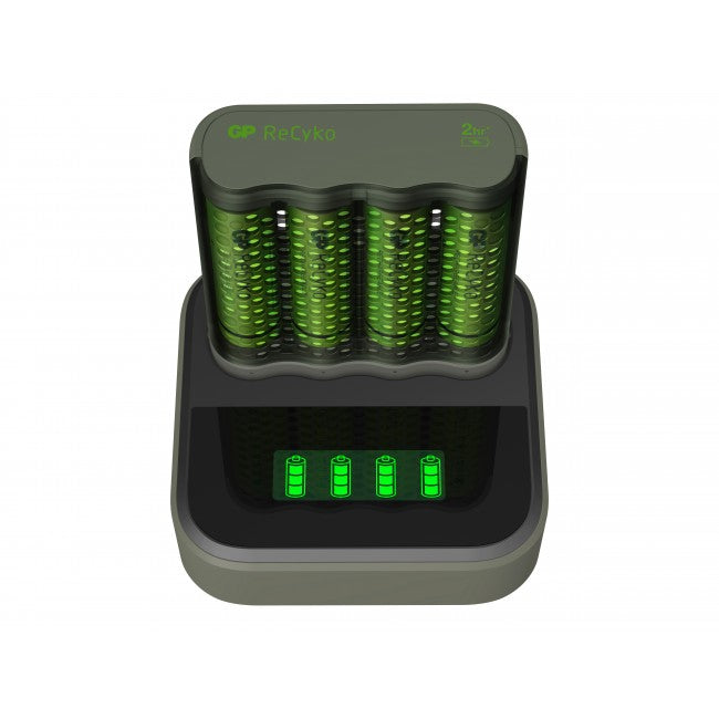 GP hurtig batterioplader m/dock
