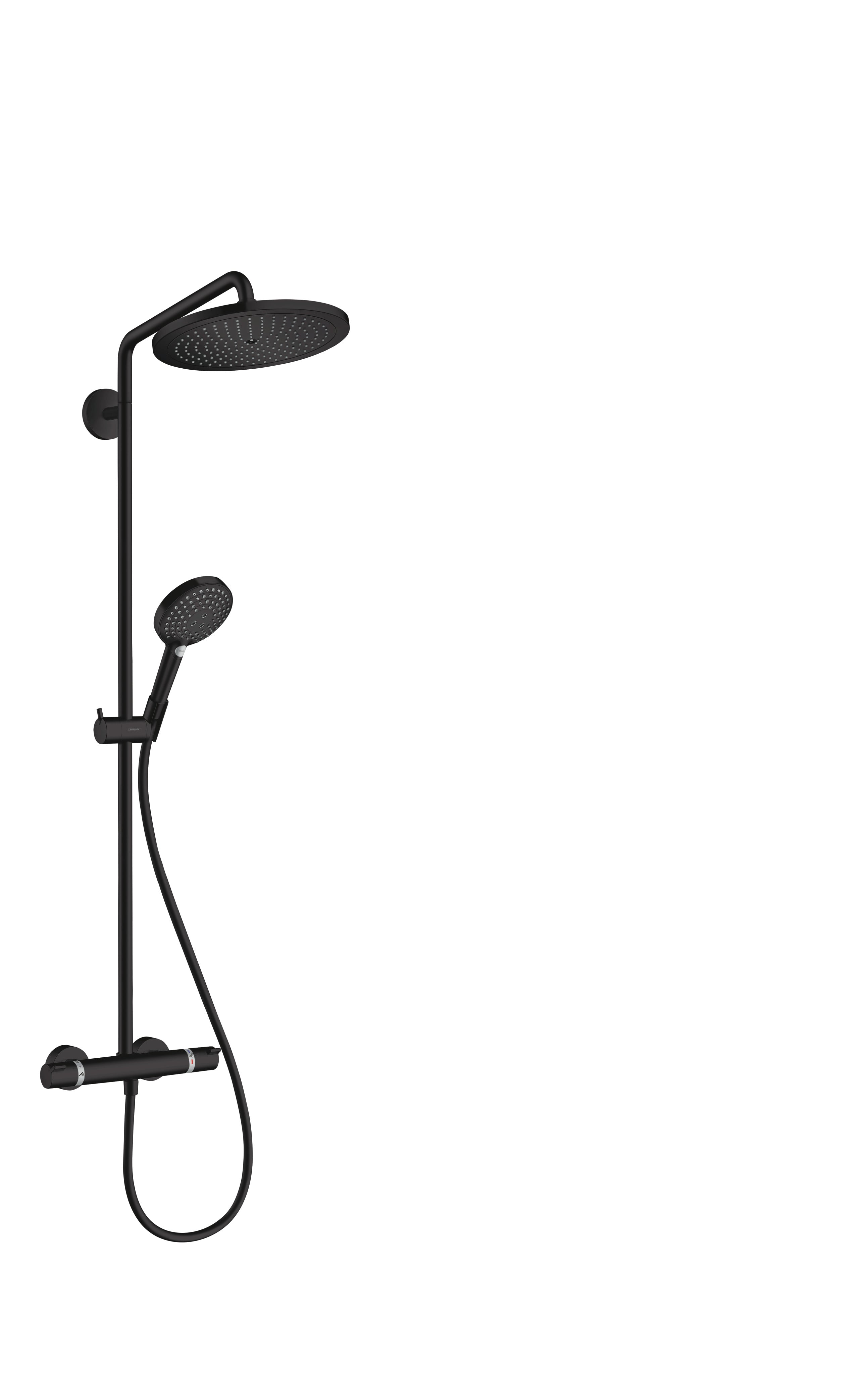 hansgrohe Croma Select S Showerpipe 280, mat sort