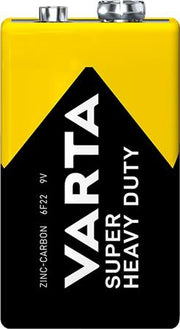 BATTERI SUPERLIFE 9V 6F22 FOLIE