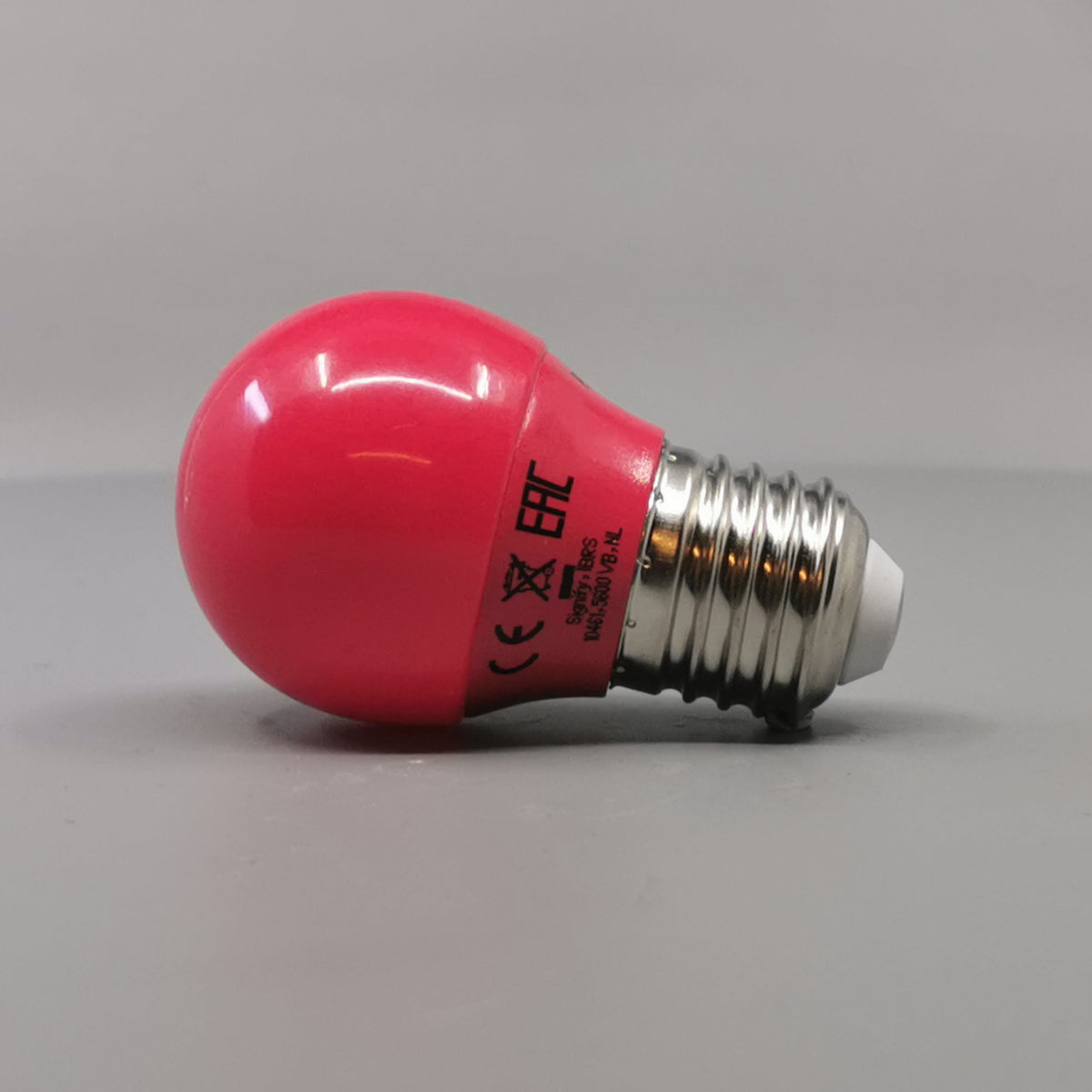 Philips LED Krone Kulørt 3,1W P45 E27 Rød