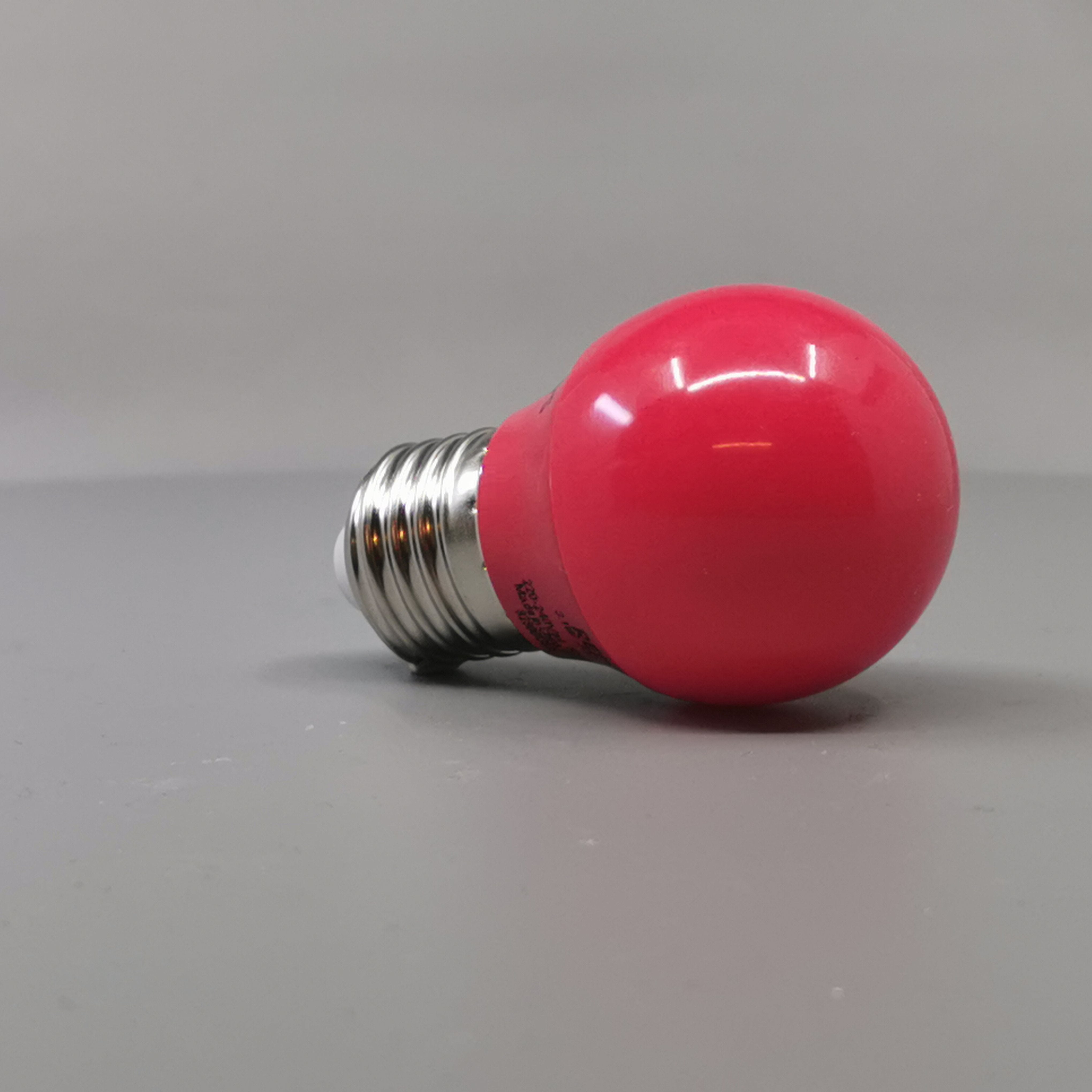 Philips LED Krone Kulørt 3,1W P45 E27 Rød