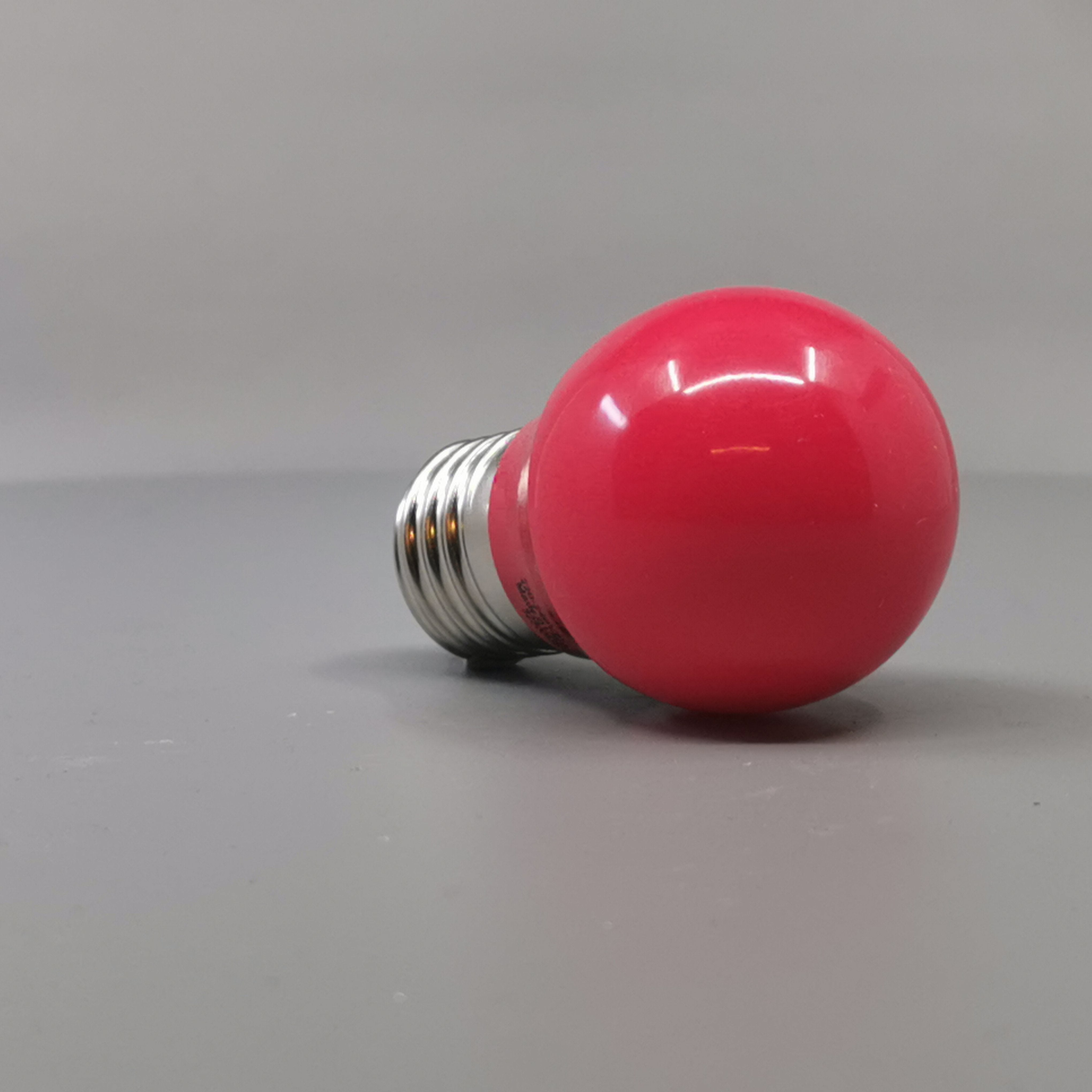 Philips LED Krone Kulørt 3,1W P45 E27 Rød