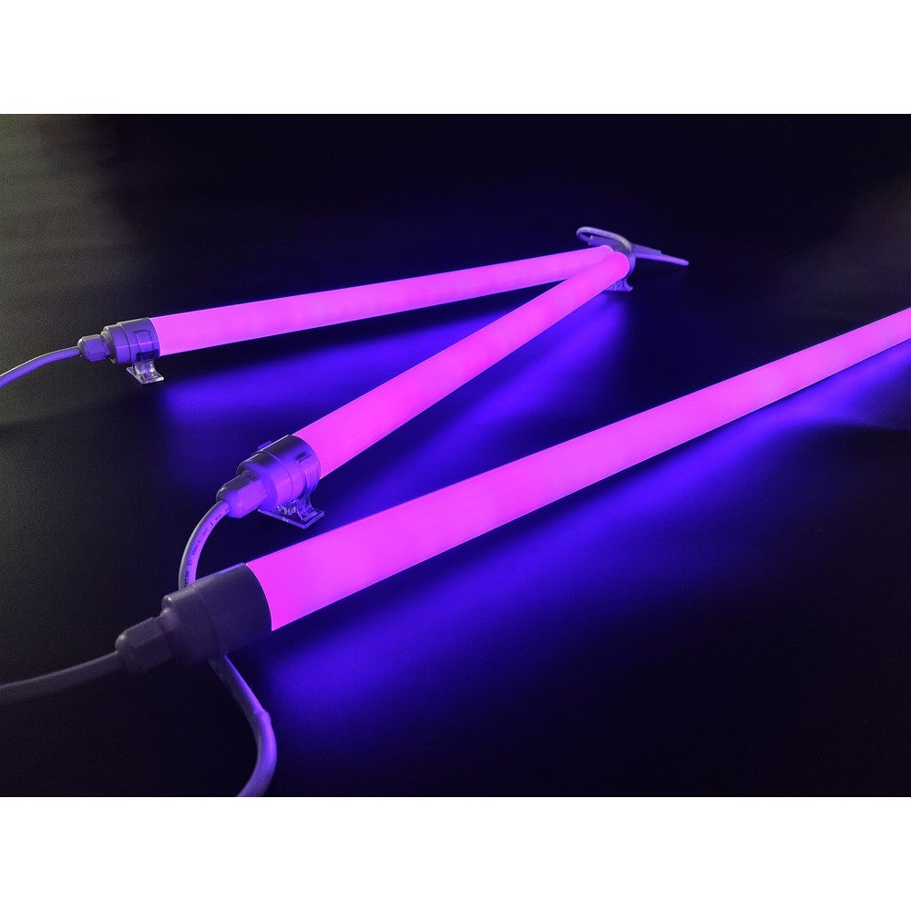 CyberTube 60cm RGBIC LED Strip - 8,5W, Vandtæt, 24V IP67