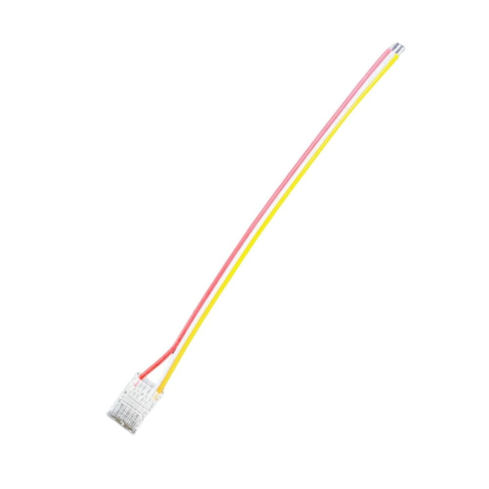 LED strip samler med 10mm bredde, CCT COB teknologi, IP20 beskyttelse og understøttelse af 5V-24V spænding