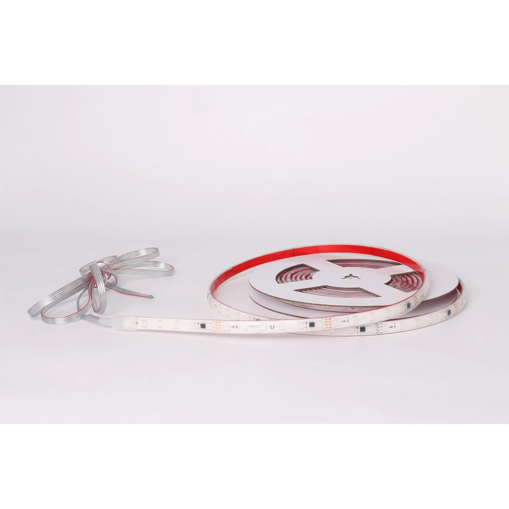 20m RGBIC LED strip sæt, 12W/m, 60 LED pr. meter, IP68, 24V