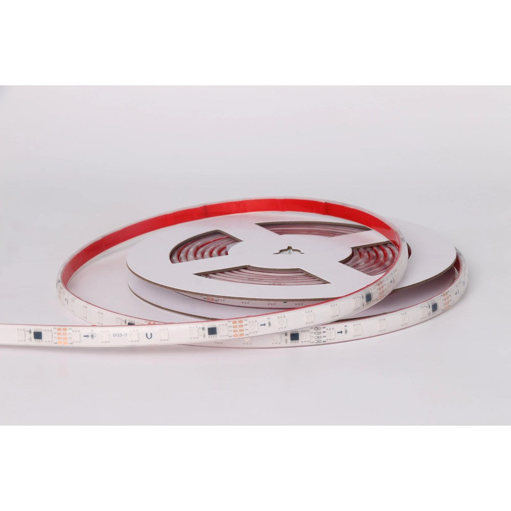 20m RGBIC LED strip sæt, 12W/m, 60 LED pr. meter, IP68, 24V