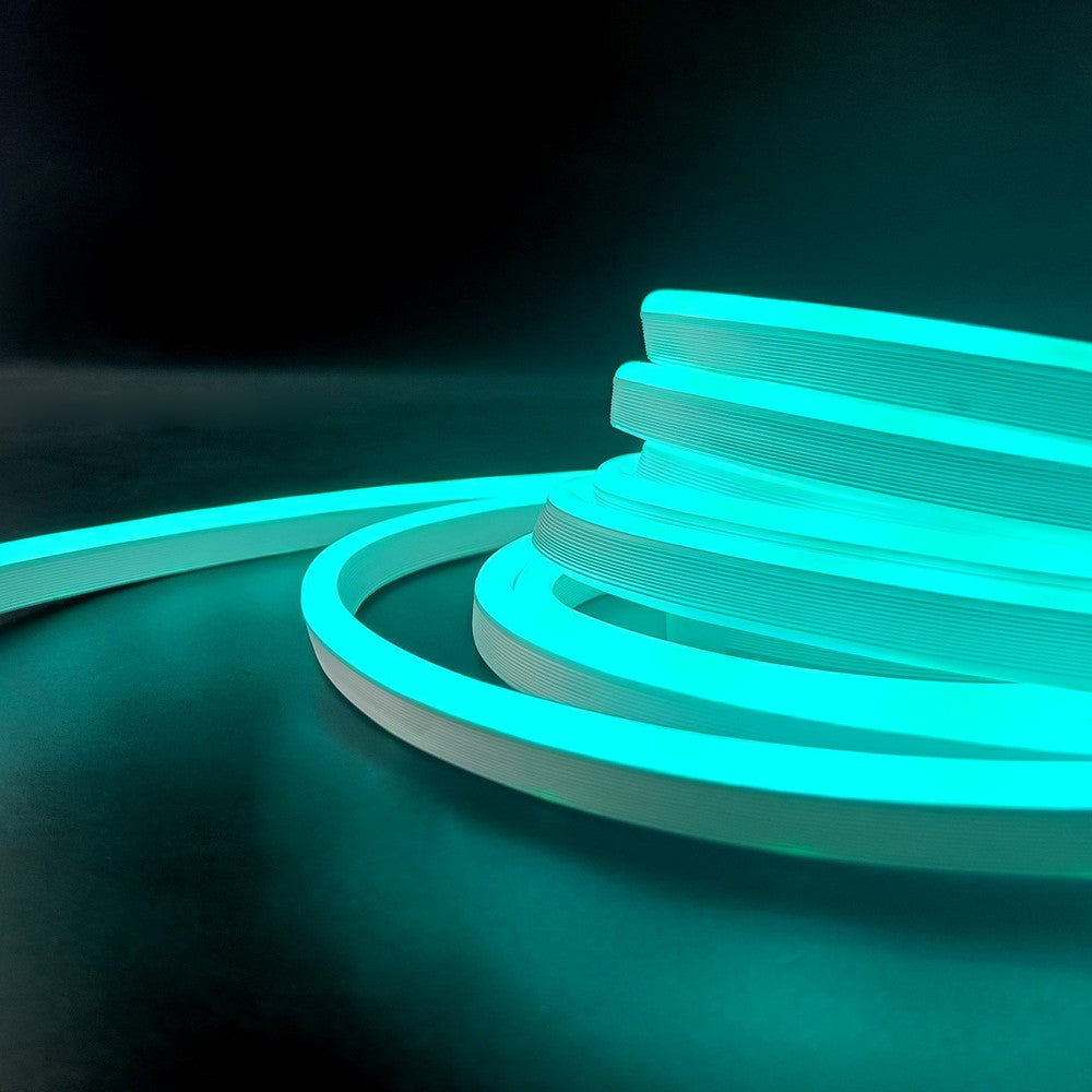 5m RGBIC Neon Flex komplet sæt - 8x16 neonflex, Bluetooth app, fjernbetjening, USB - 3W - 5V input
