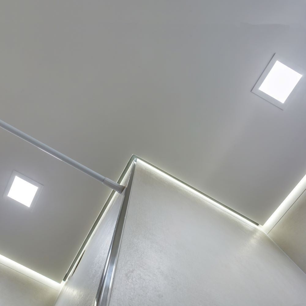 V-Tac 6W LED Indbygningspanel 12x12 cm 230V 660lm RA80 - Hul 11x11 cm