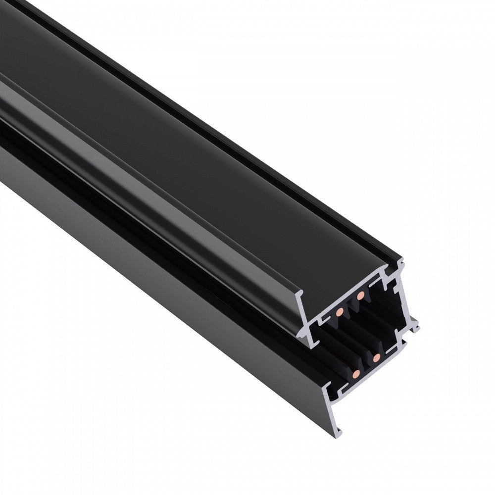 SPS SkinneLINE 3-Faset 2M Sort UDEN LYSKILDE - Spectrum - 230V - Til Indendørs Belysning