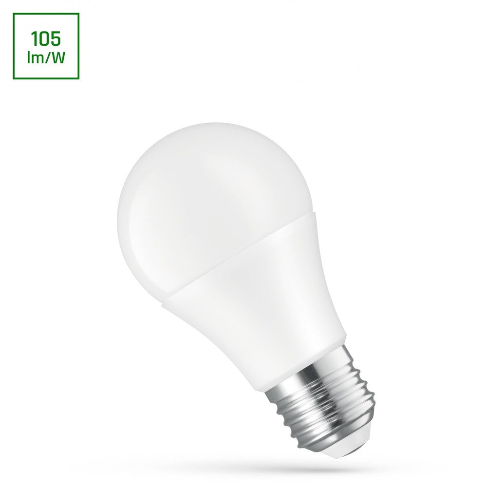 LED Pære 10W E27 - 24V AC/DC, Varm Hvid, Spectrum, 1050lm, RA80 - Energibesparende lyskilde til forskellige belysningsbehov