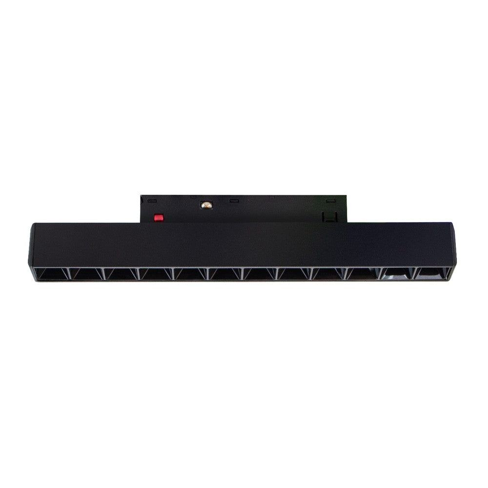 System Shift Basic - Lineær Lampe 12W, Gitter S, Sort, 220mm, 3000K, 48V, 1000lm, RA80
