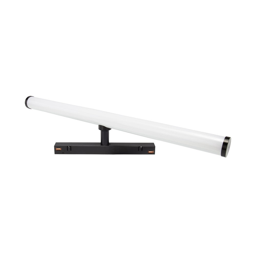 Sort CCT/Dæmpbar LED Loftlampe 12W - 150° Skinne Lys - 28x400x75mm - 5 års garanti