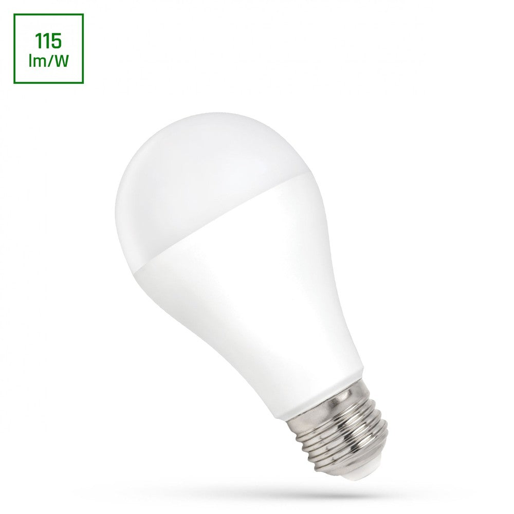 Premium E27 20W LED Pære - 230V, Neutral hvid, A70 form, Spectrum, 2300lm, RA80