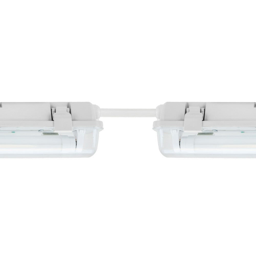 Limea Armatur uden lyskilde G13 2x60 - 250V, IP65, 710x100x85 mm, grå, h