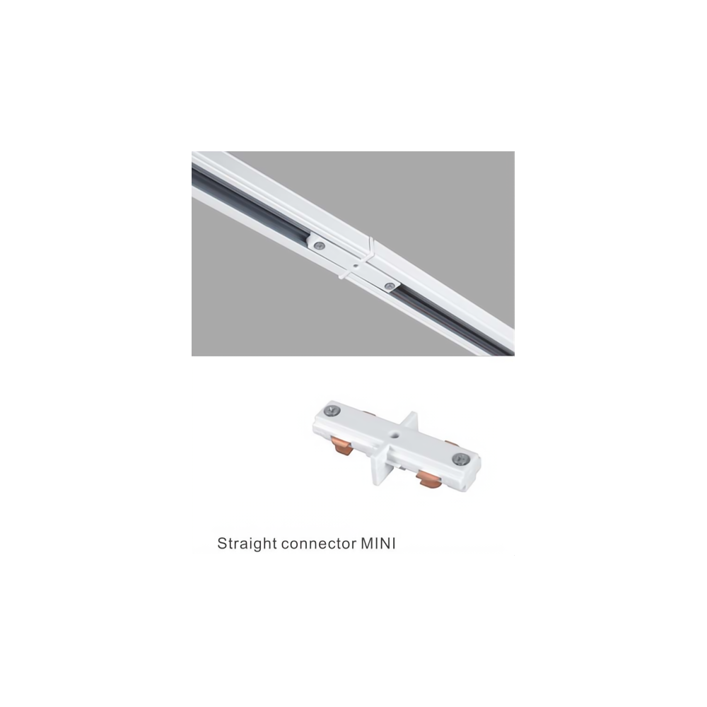 LEDlife Mini Skinnespot Samler - Hvid, 1-faset, 230V Input