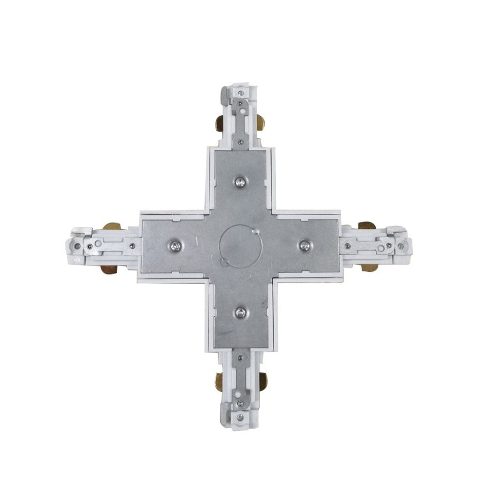 LEDlife X-samler til skinnespots - Hvid, 1-faset med 230V indgang