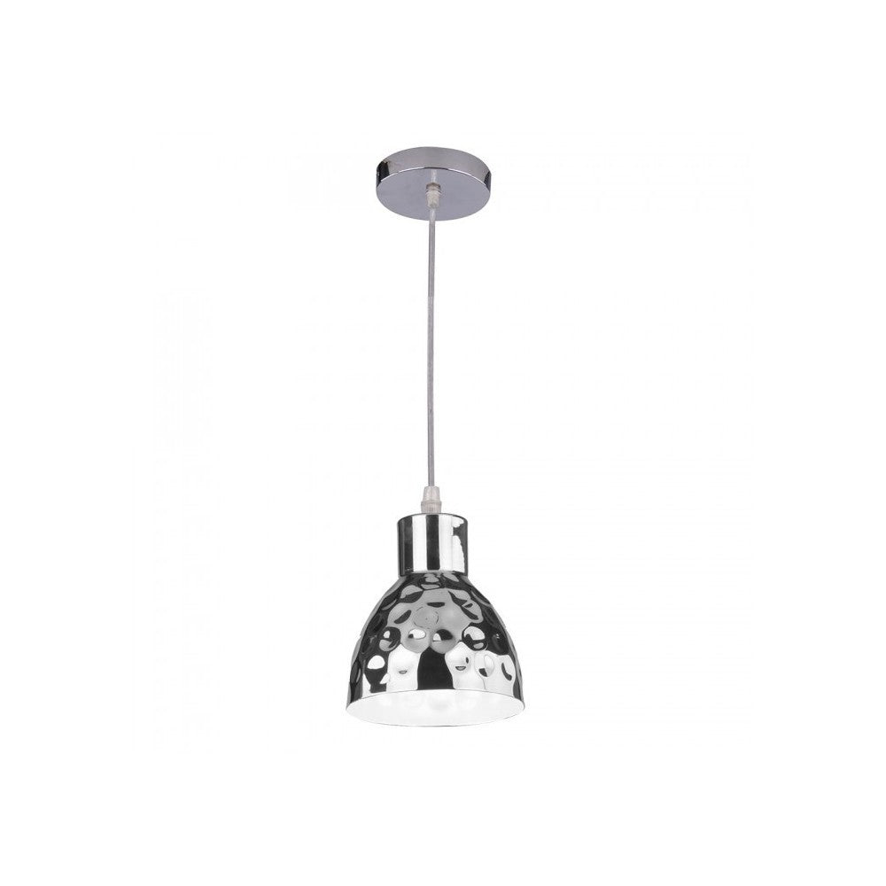 V-Tac Kobber Pendellampe - Krom, Ø15 cm, E27, Max. 60W (230V)