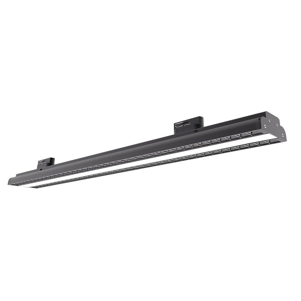LEDlife Shoplight LED linje 85W til 3-fasede skinner, 120 graders spredning, sort - Effekt: 85W, input: 230V, 13300lm, RA80, flicker free