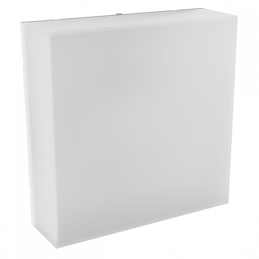 Scatolo 20W 230V IP54 250x250x75mm Hvid Facadeslampe - Effektiv og holdbar lampe til udendørs brug